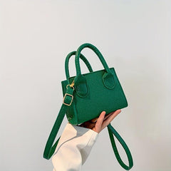 Minimalist Solid Small Bag Crossbody Satchel All Match Square