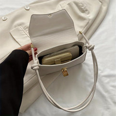 Minimalist Underarm Bag Flap Shoulder Bag