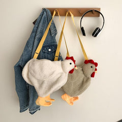 Chicken Shaped Crossbody Bag for Women