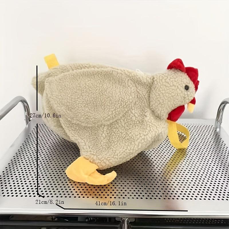 Chicken Shaped Crossbody Bag for Women