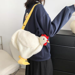 Chicken Shaped Crossbody Bag for Women