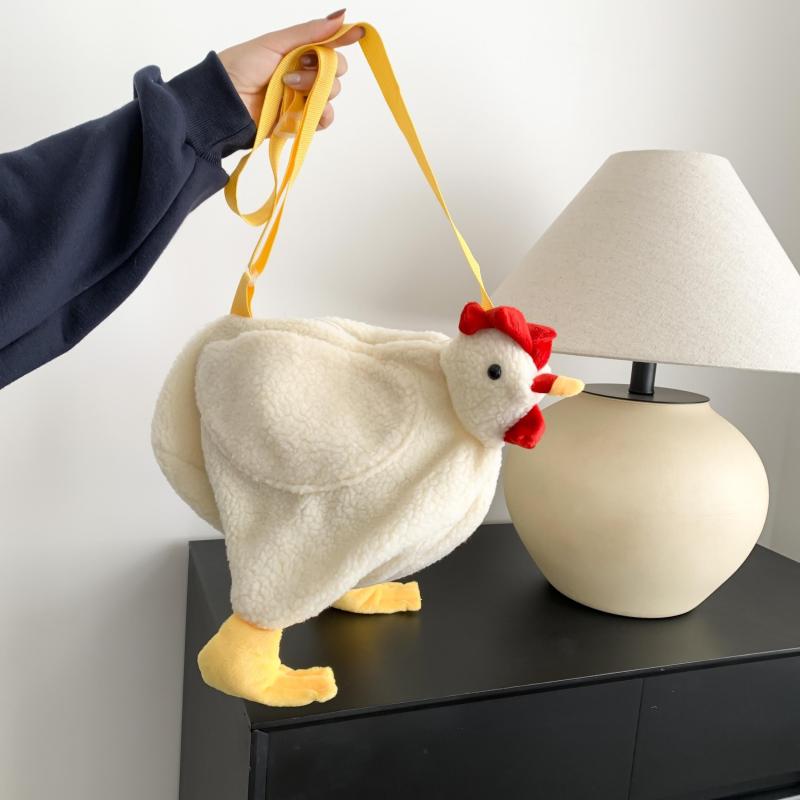 Chicken Shaped Crossbody Bag for Women