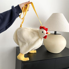 Chicken Shaped Crossbody Bag for Women