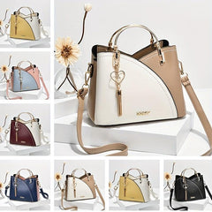 Tassel Crossbody Bag with Top Ring for Work