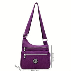 Casual Nylon Crossbody Bag for Women