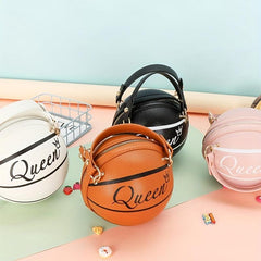 Stylish Basketball Shoulder Bag Zipper Crossbody Bag
