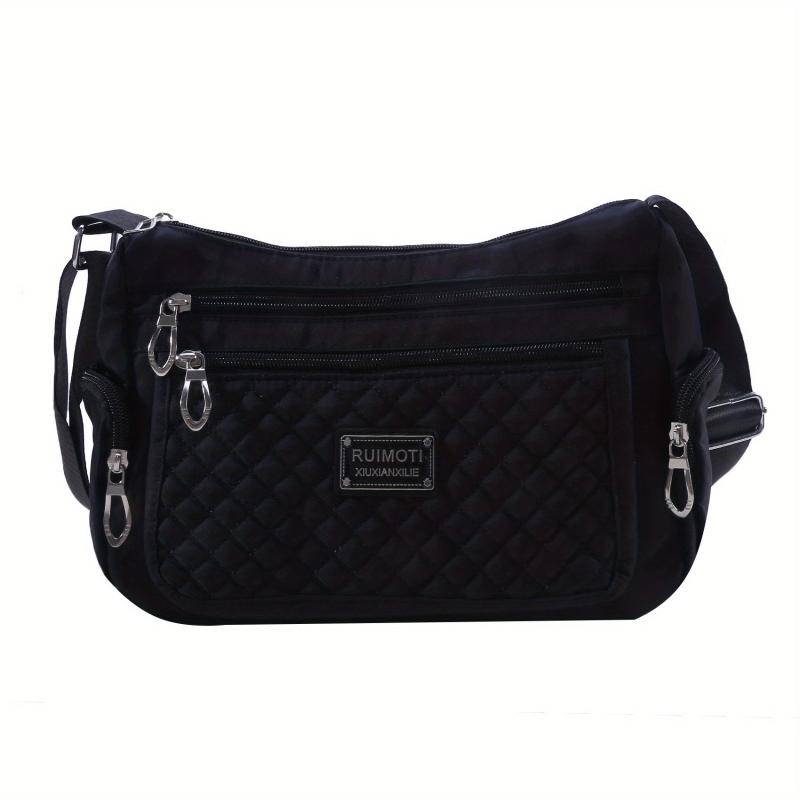 Large Nylon Crossbody Bag Women's Shoulder Bag