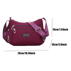 Large Nylon Crossbody Bag Women's Shoulder Bag