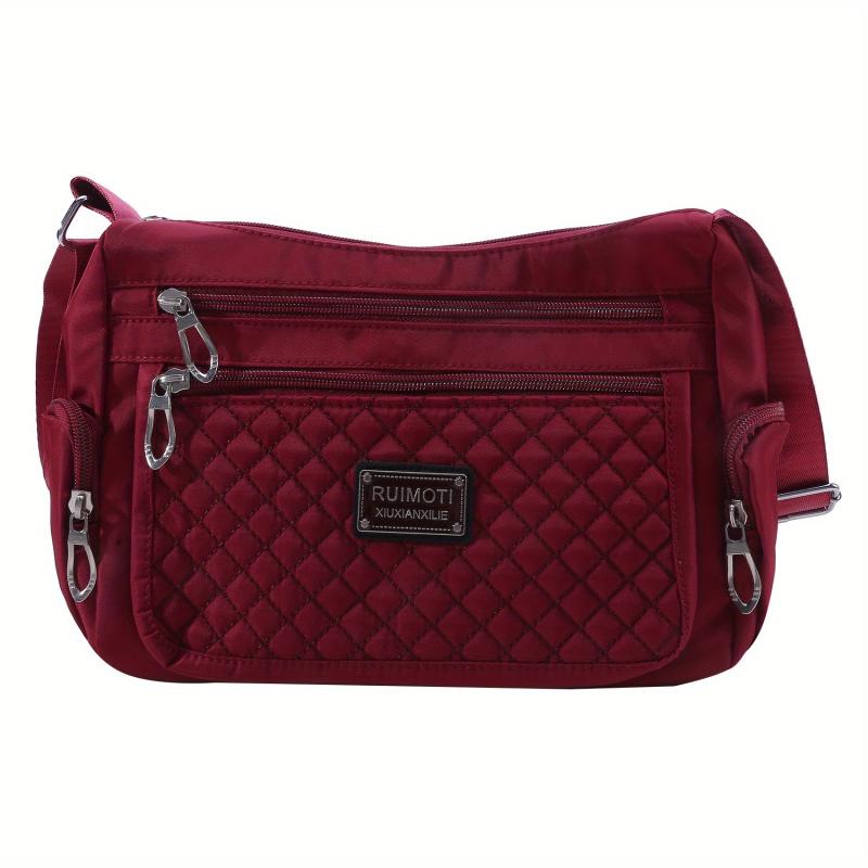 Large Nylon Crossbody Bag Women's Shoulder Bag