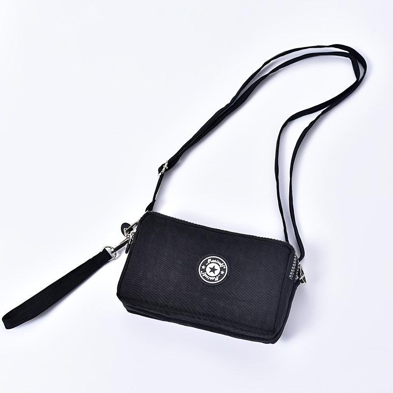 Waterproof Nylon Purse Shoulder Bag With Removable Strap