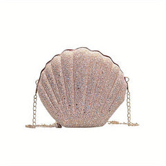 Shell Crossbody Bag PU Leather Women's Handbag Purse