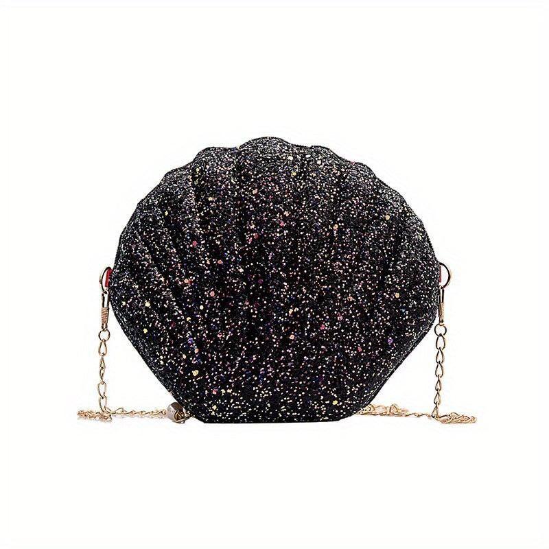 Shell Crossbody Bag PU Leather Women's Handbag Purse