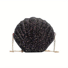 Shell Crossbody Bag PU Leather Women's Handbag Purse