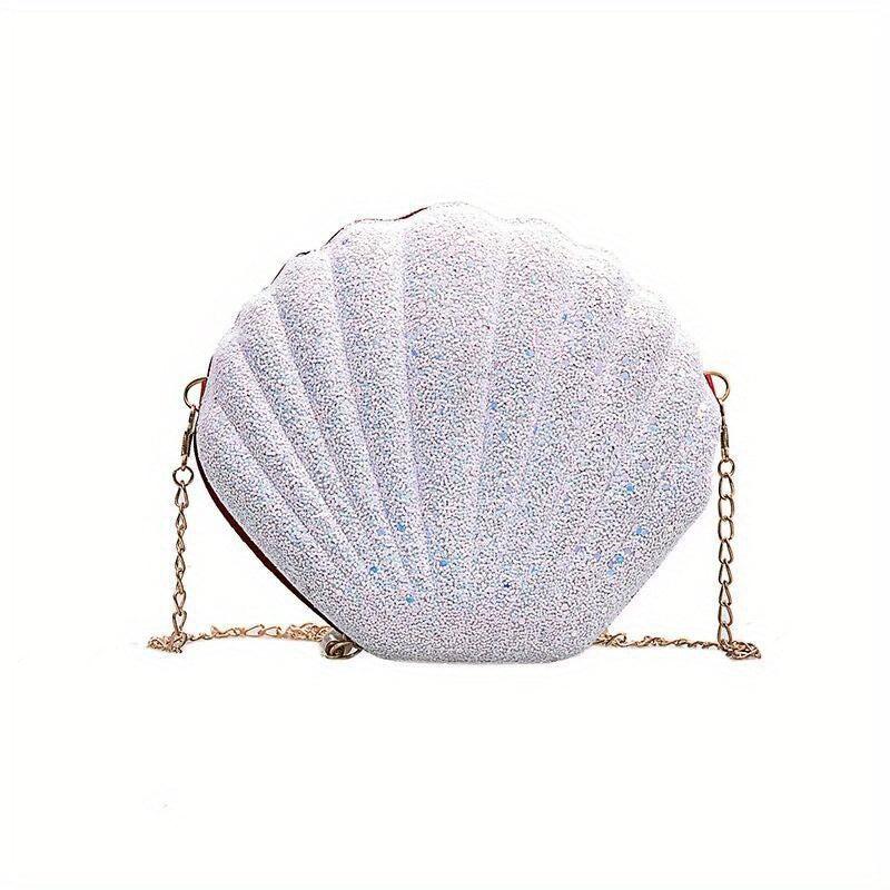 Shell Crossbody Bag PU Leather Women's Handbag Purse