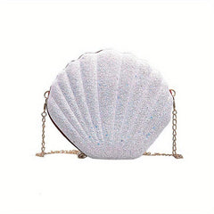 Shell Crossbody Bag PU Leather Women's Handbag Purse