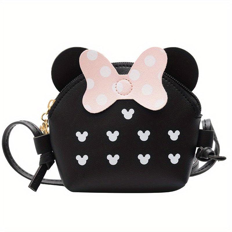 Cartoon Pattern Crossbody Bag Animal Coin Purse Small PU Princess Shoulder Bag