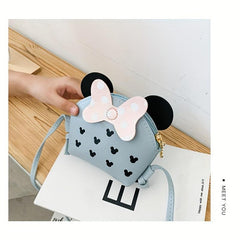 Cartoon Pattern Crossbody Bag Animal Coin Purse Small PU Princess Shoulder Bag