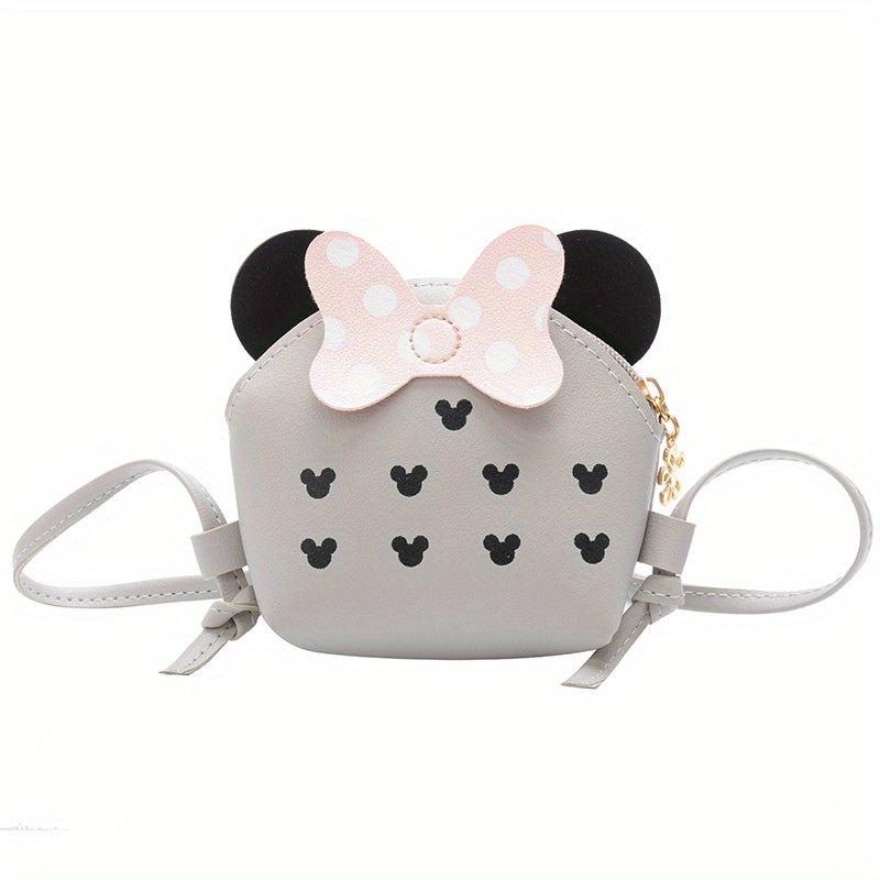Cartoon Pattern Crossbody Bag Animal Coin Purse Small PU Princess Shoulder Bag