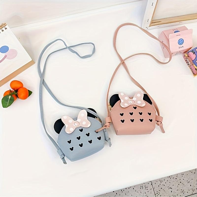 Cartoon Pattern Crossbody Bag Animal Coin Purse Small PU Princess Shoulder Bag