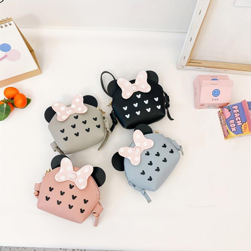 Cartoon Pattern Crossbody Bag Animal Coin Purse Small PU Princess Shoulder Bag