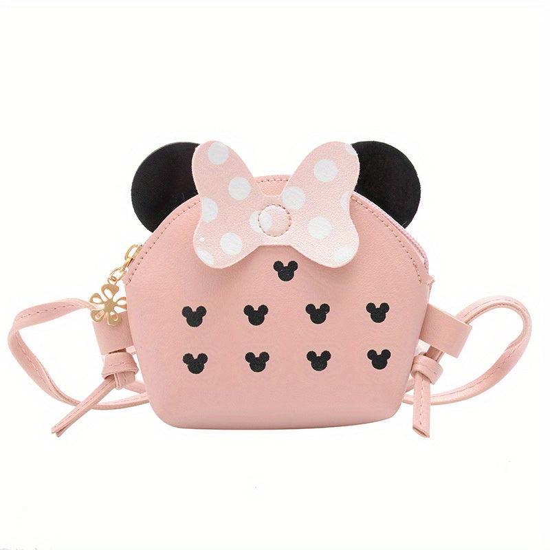 Cartoon Pattern Crossbody Bag Animal Coin Purse Small PU Princess Shoulder Bag