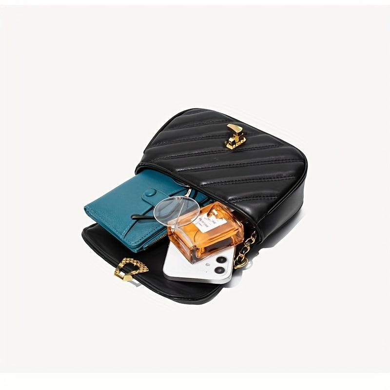 Argyle Quilted Crossbody Bag Small