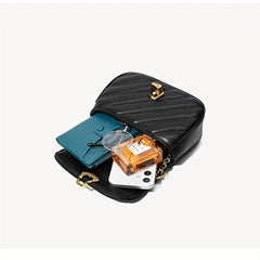 Argyle Quilted Crossbody Bag Small