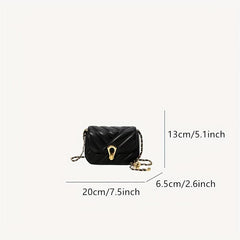 Argyle Quilted Crossbody Bag Small