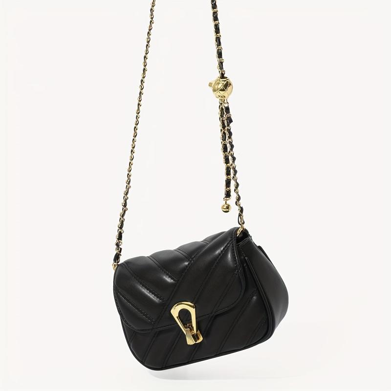 Argyle Quilted Crossbody Bag Small