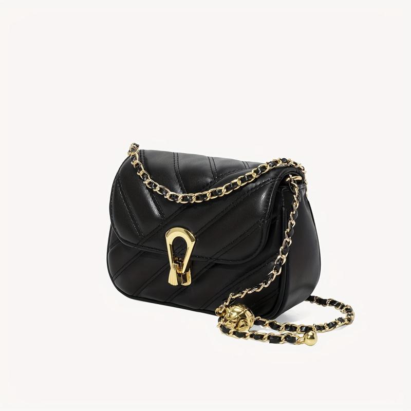 Argyle Quilted Crossbody Bag Small
