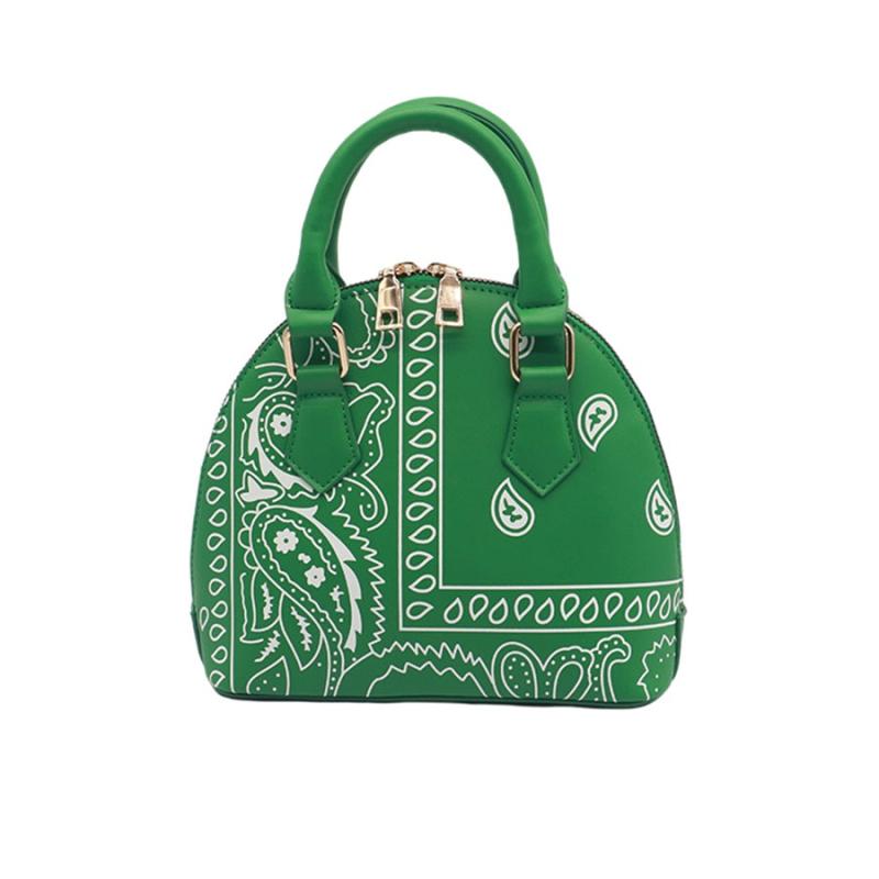 Zipper Crossbody Bag Women's Double Handle Purse