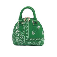 Zipper Crossbody Bag Women's Double Handle Purse