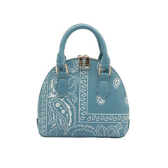 Zipper Crossbody Bag Women's Double Handle Purse