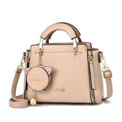 Minimalist Crossbody Hobo Bag Letter Graphic Shoulder Bag