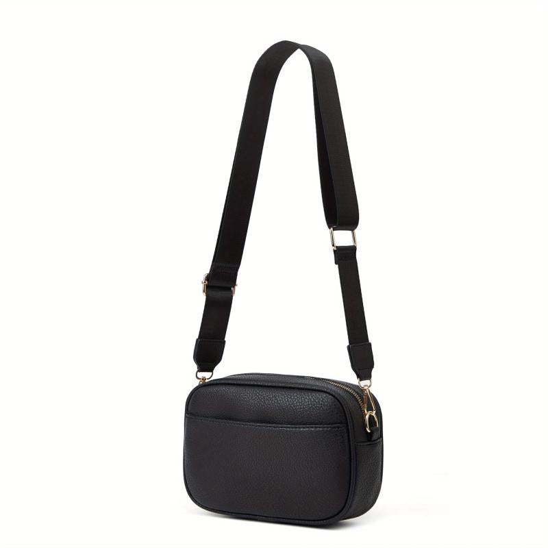 Small Square Pu Leather Crossbody Bag Women's Shoulder Purse