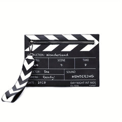 Movie Film Cut Action Bag Clutch Purse Wristlet Envelope Bag