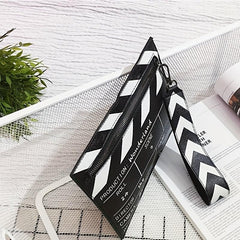 Movie Film Cut Action Bag Clutch Purse Wristlet Envelope Bag