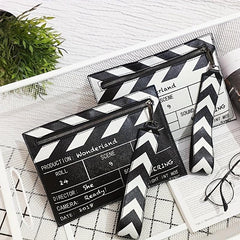 Movie Film Cut Action Bag Clutch Purse Wristlet Envelope Bag