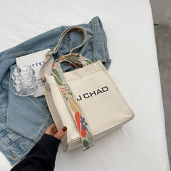 Floral Strap Crossbody Bag Small Square Purse For Women