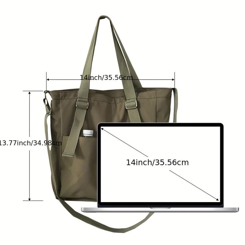 Large Capacity Tote Shoulder Bag Versatile Storage Bag