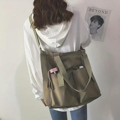 Large Capacity Tote Shoulder Bag Versatile Storage Bag