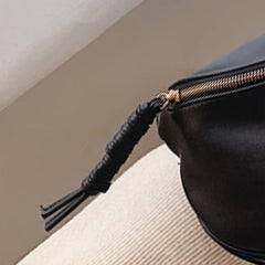 Casual Solid Crossbody Bag Women's Shoulder Bag Chest Bag Zipper Fanny Pack