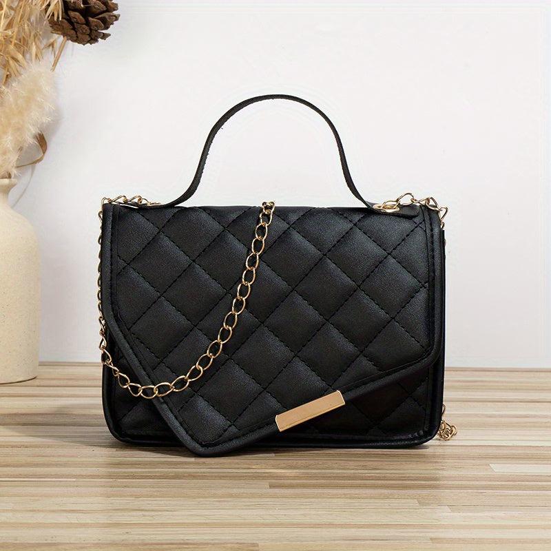 Quilted Square Crossbody Bag Fairy Handbag