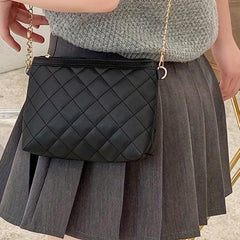 High Ladies Diamond Shoulder Bag Crossbody Makeup Phone Commuter Bag