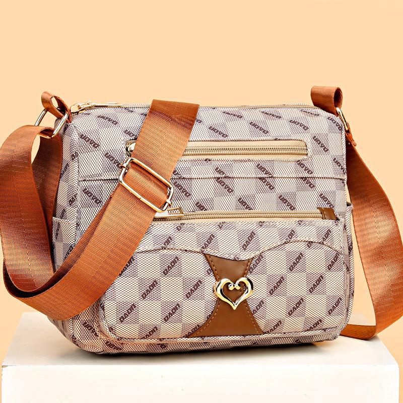 Vintage Soft Leather Shoulder Bag Casual Crossbody Purse