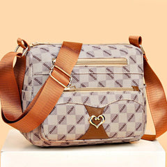 Vintage Soft Leather Shoulder Bag Casual Crossbody Purse