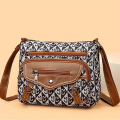 Vintage Soft Leather Shoulder Bag Casual Crossbody Purse