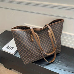Graphic Print Shoulder Tote Bag Large Capacity Tote Bag For Women