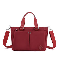 Oxford Cloth Pockets Hand Bag Lightweight Casual Shoulder Bag Large Capacity Bag