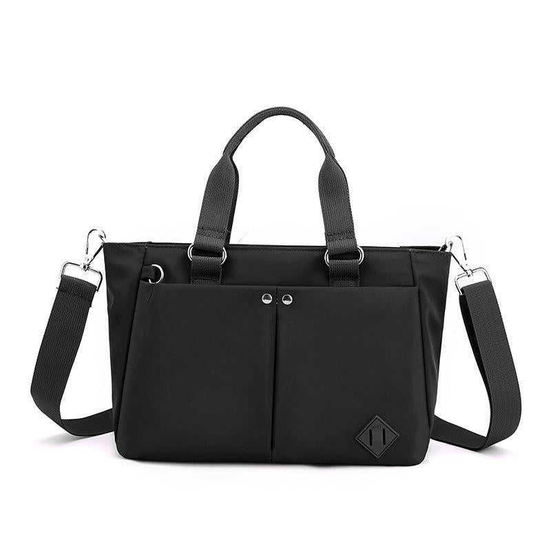 Oxford Cloth Pockets Hand Bag Lightweight Casual Shoulder Bag Large Capacity Bag